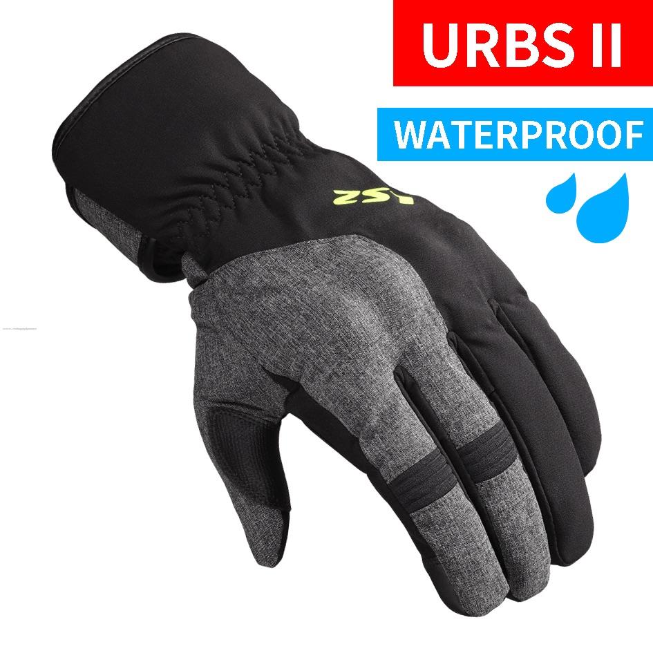 Guantes Vel LS2 Urbs II L NGO/GRS/AMA Textil