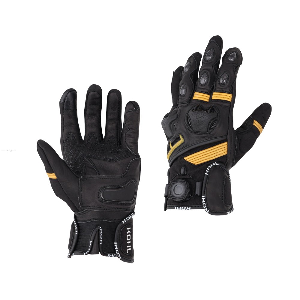 Guantes Vel KOHL Predator L NGO/DOR Piel