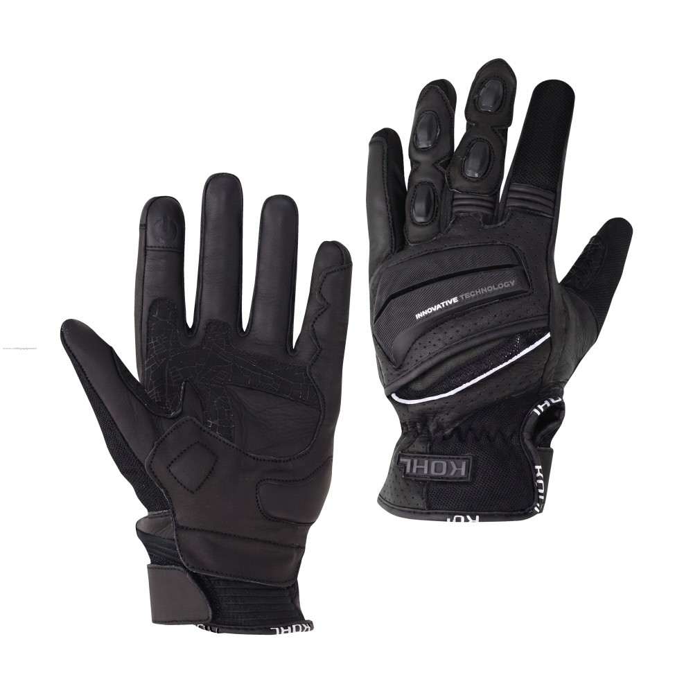Guantes Vel KOHL Lynx L Negro Piel