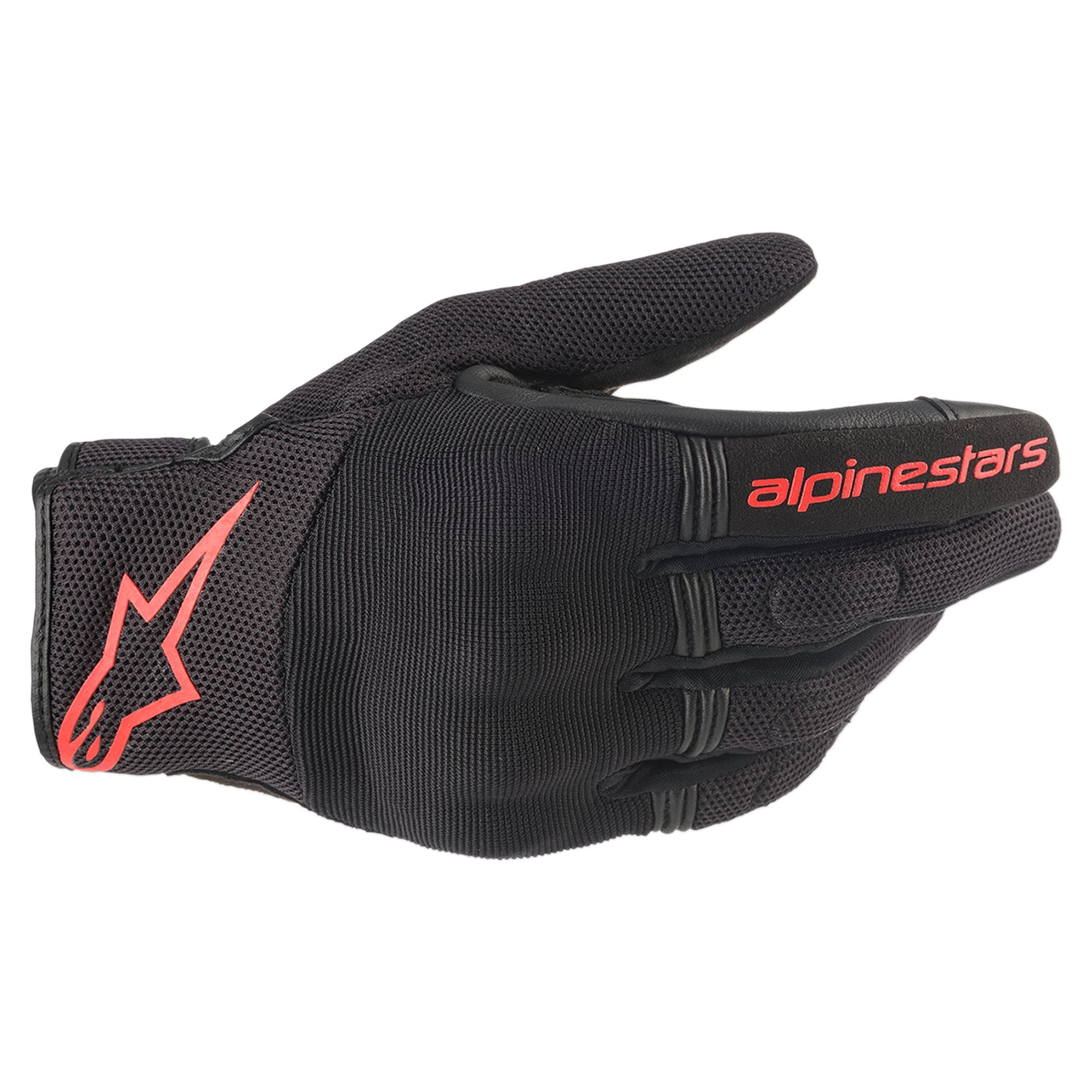 Guantes Textil Copper NGO/ROJ Fluo S · Alpinestars