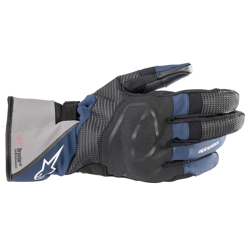 Guantes TEXTIL/PIEL Andes V3 Drystar NGO/AZL Marino M · Alpinestars