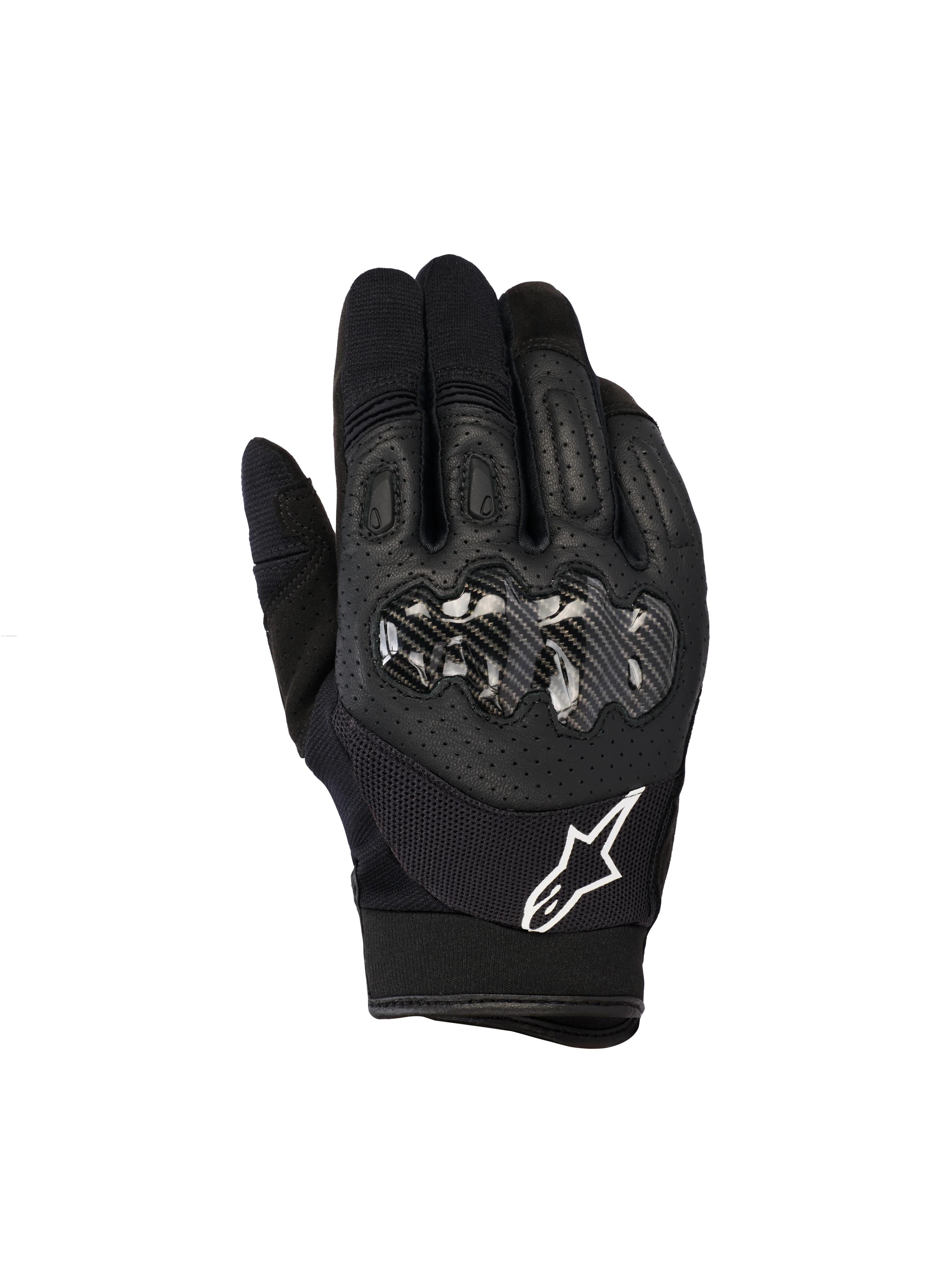 Guantes TEXTIL/PIEL Megawatt Negro XXL · Alpinestars