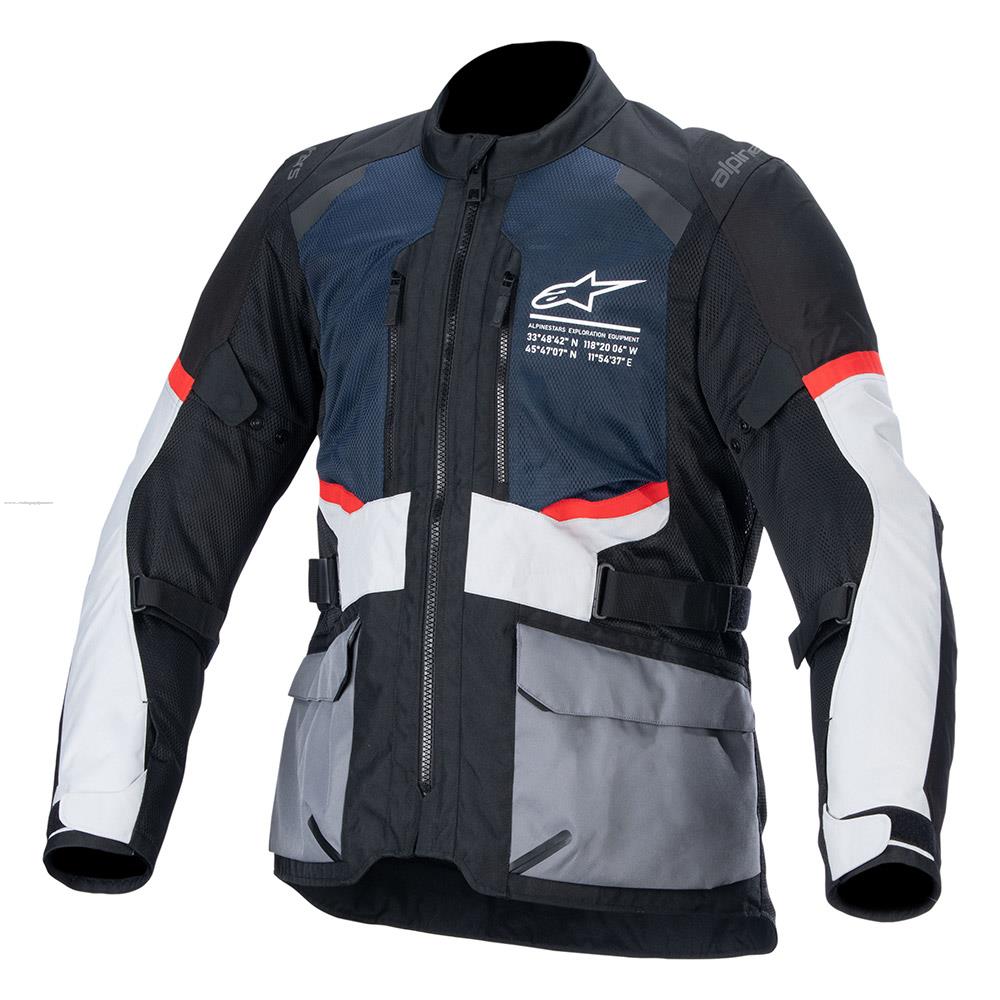 Chamarra Textil Andes Air Drystar AZL/NGO/GRS M · Alpinestars