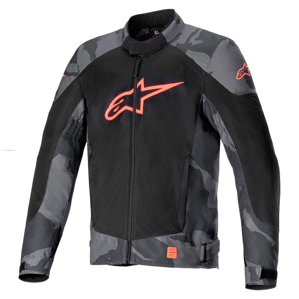 Chamarra Textil T-SP x Superair GRS/CAMO/ROJ Fluo M · Alpinestars