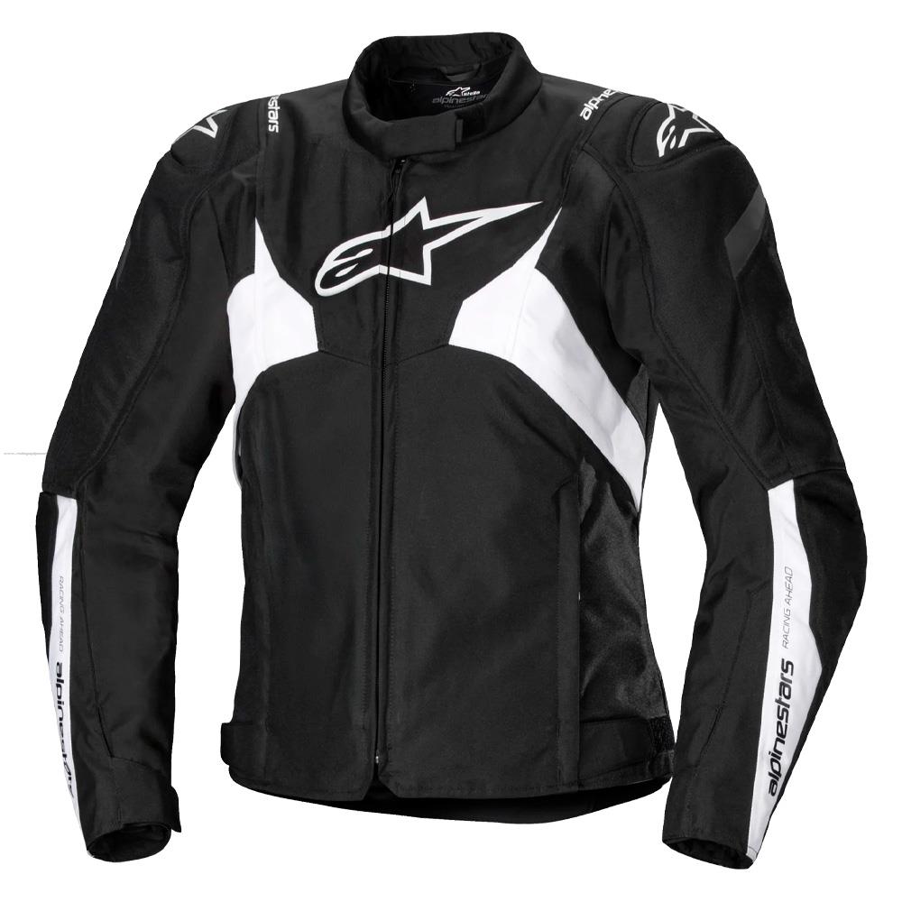 Chamarra Textil T-JAWS V4 WP NGO/BCO S · Alpinestars